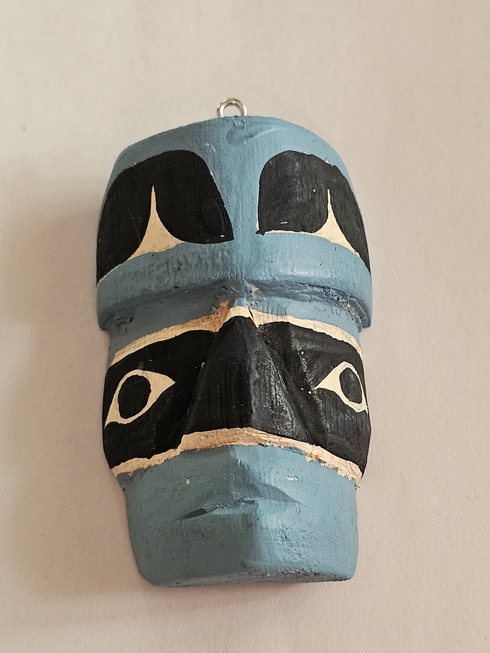 Small Cedar First Nations Carved Mask